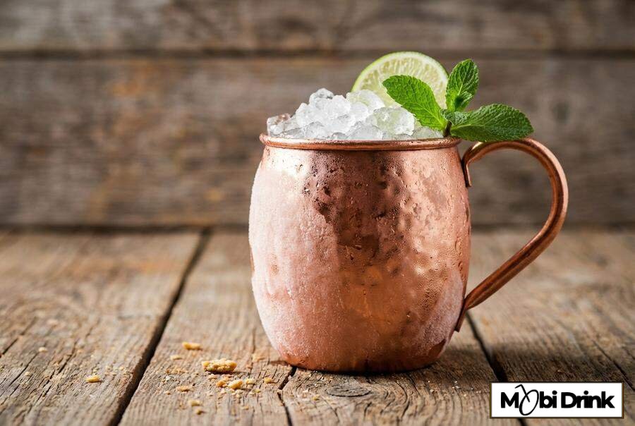 Drink Tennessee Mule w miedzianym kubku