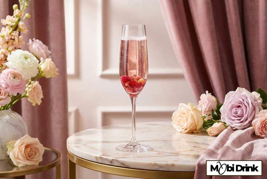 Musujące Truskawkowe Bellini z prosecco