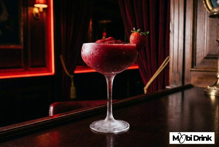 mrożony drink truskawkowe daiquiri z rumem
