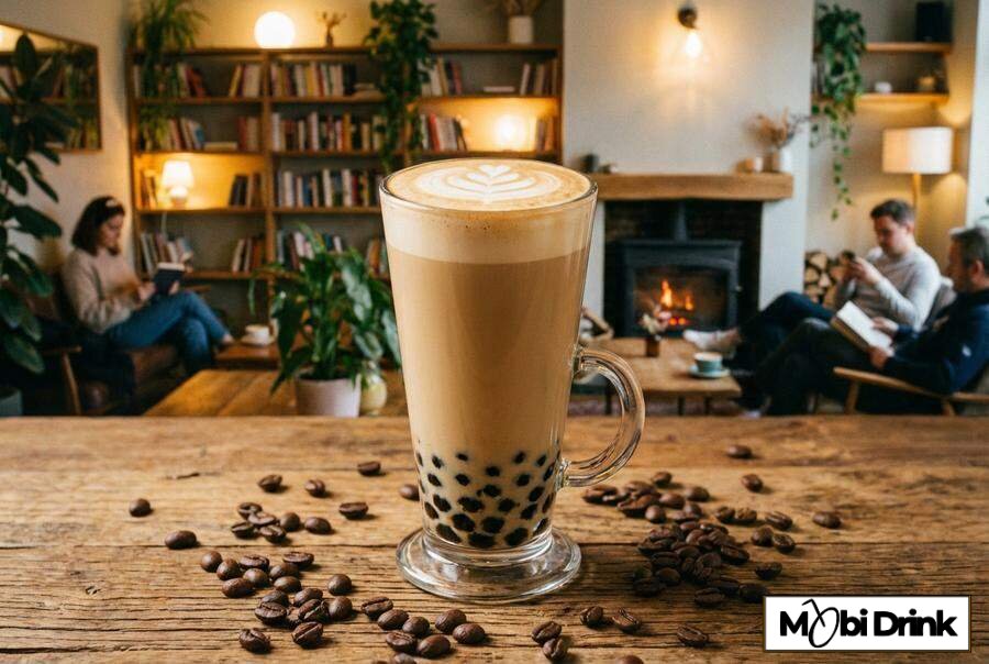 Kawowy drink Velvet Coffee z tapioką