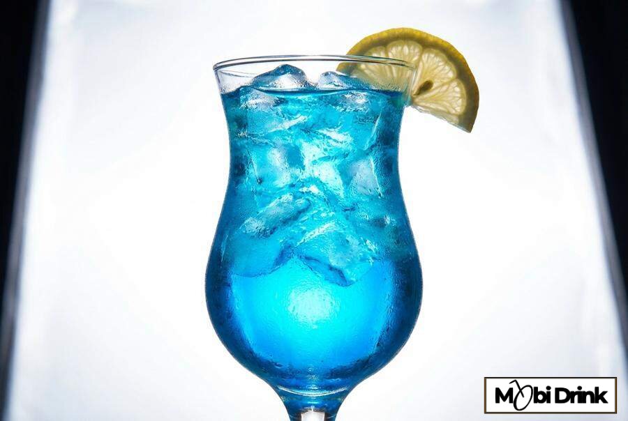 Niebieski drink virgin blue lagoon