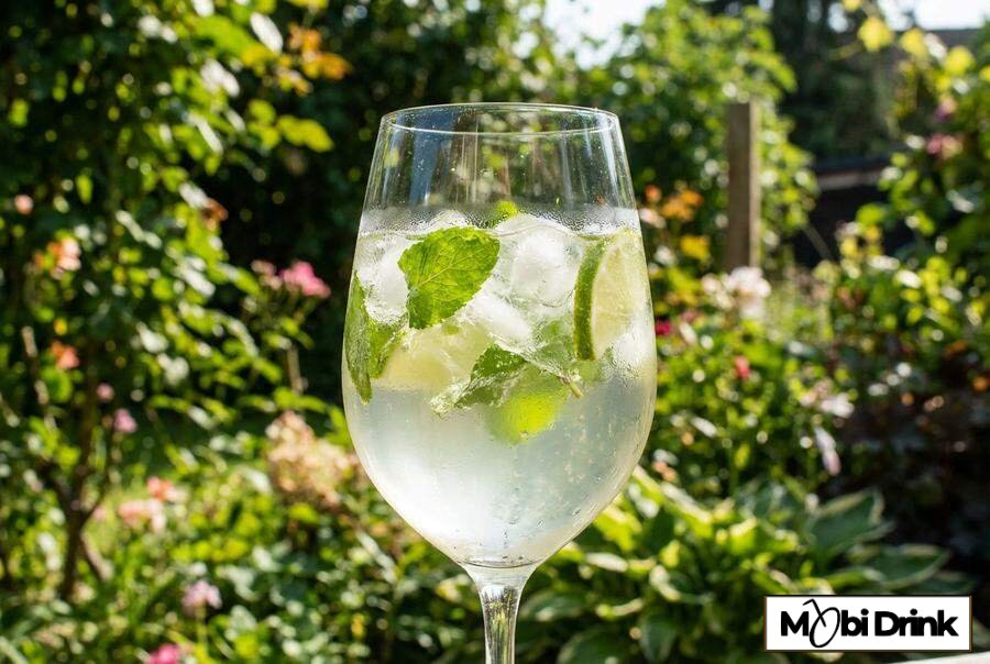 Orzeźwiający drink virgin hugo z miętą