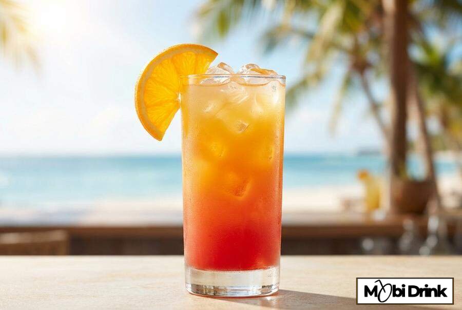Owocowy drink virgin sex on the beach