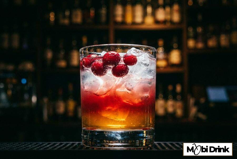 Drink whisky ze Sprite i żurawiną