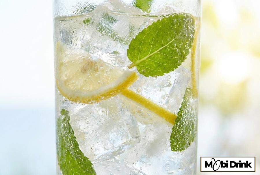 Orzeźwiający drink wódka cytrynowa ze spritem