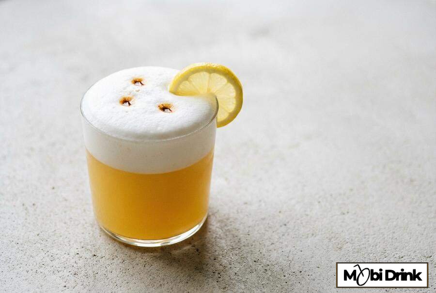Wódka Sour z białą pianką