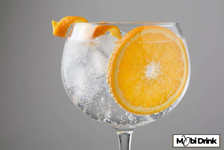 Prosty drink Żołądkowa z tonikiem i pomarańczą