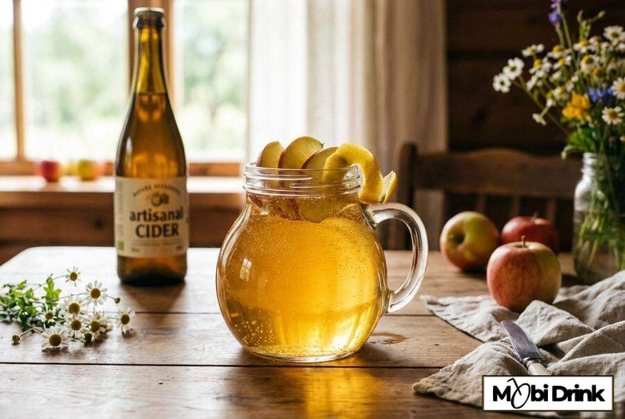Drink Żubrówka z cydrem